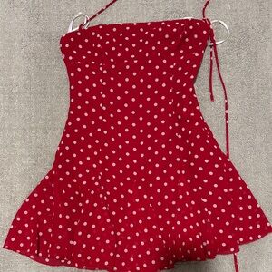 Princess Polly Vibrant Red Dress size 2